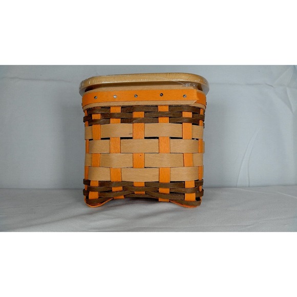 Longaberger Horizon Of Hope Basket Combo Wood Lid Protector New 2016 - Picture 1 of 12